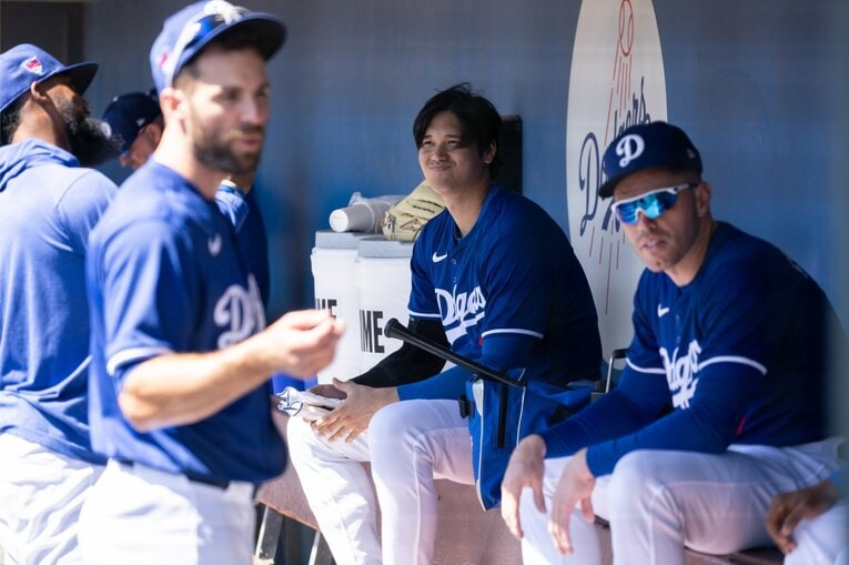 【翔平の英語でコミュニケーション】キャンプ中の様子　©Nanae Suzuki