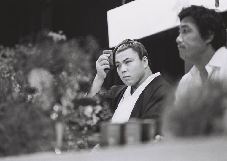 千代の富士、1981年の横綱昇進祝賀会　©BUNGEISHUNJU