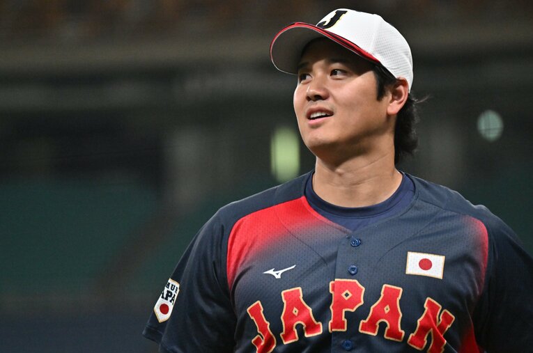 WBC侍ジャパンに合流した大谷翔平。井端弘和監督が考える大谷起用法の構想とは？　©Hideki Sugiyama