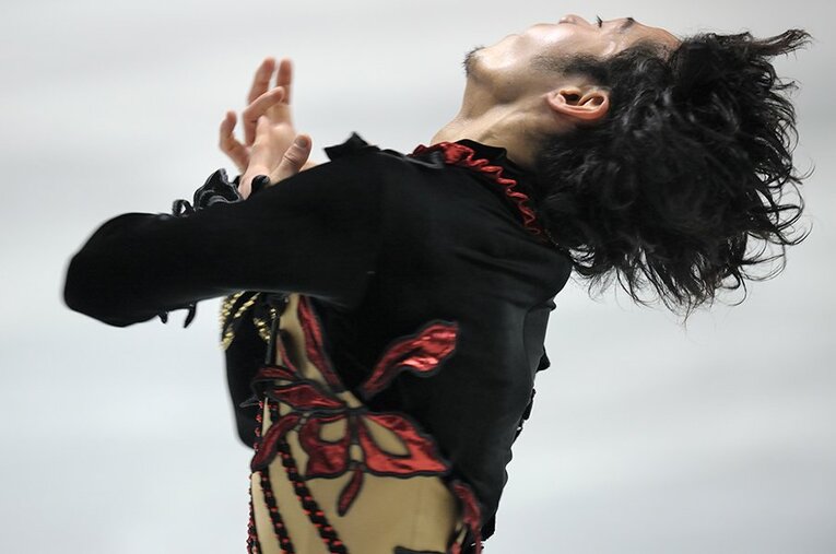 2009年　全日本フィギュア ／ photograph by Takuya Sugiyama