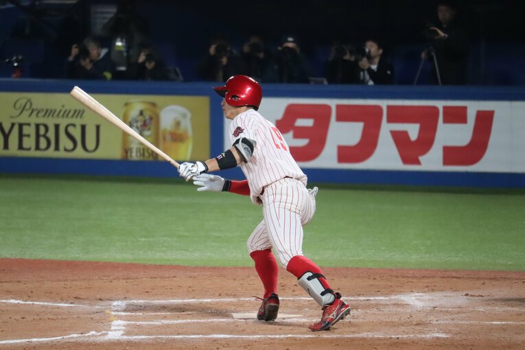 巨人から育成1位指名を受けた坂本達也　©Genki Taguchi