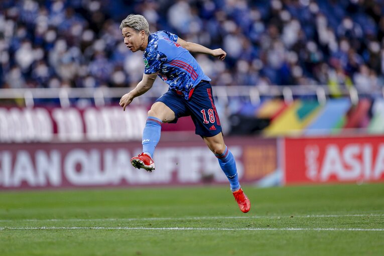 10月12日のオーストラリア戦（2－1で勝利）