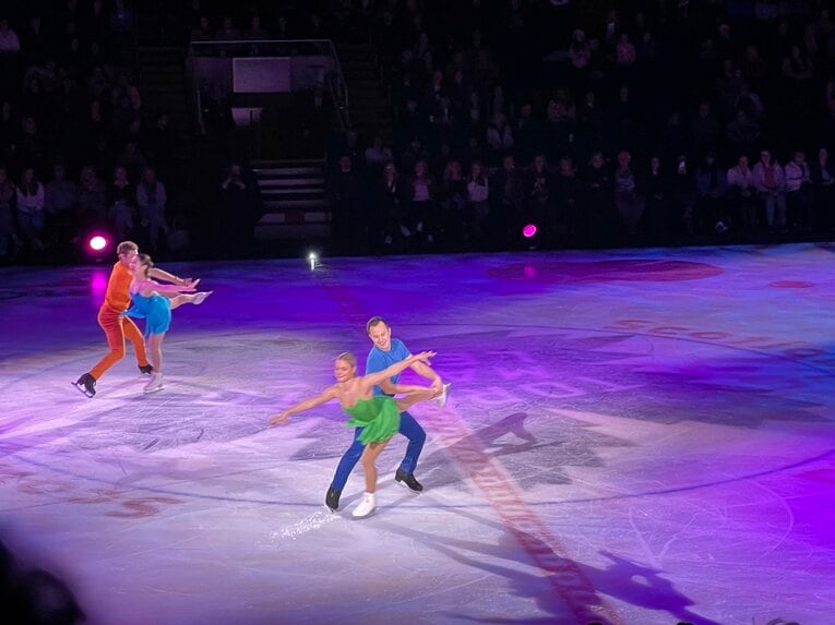 5月5日の「スターズオンアイス」カナダにて　©Akiko Tamura