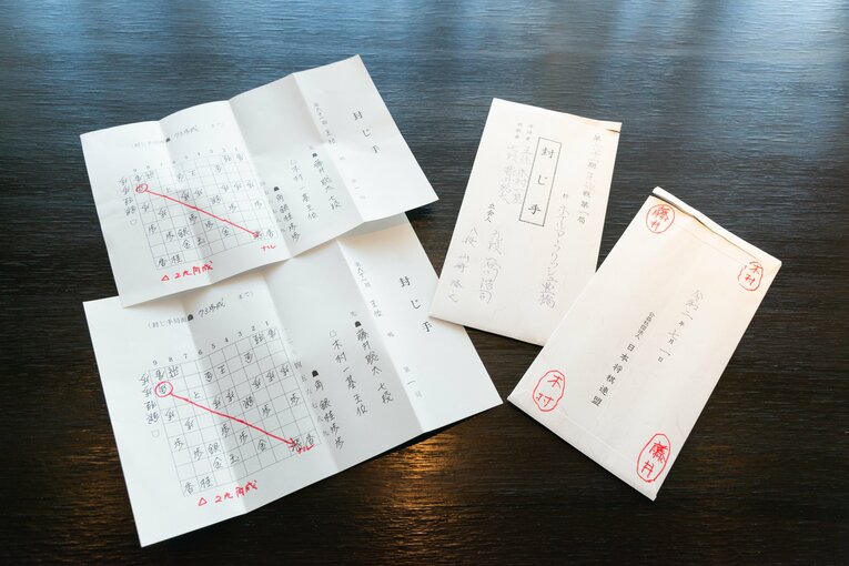 2020年の王位戦　©日本将棋連盟