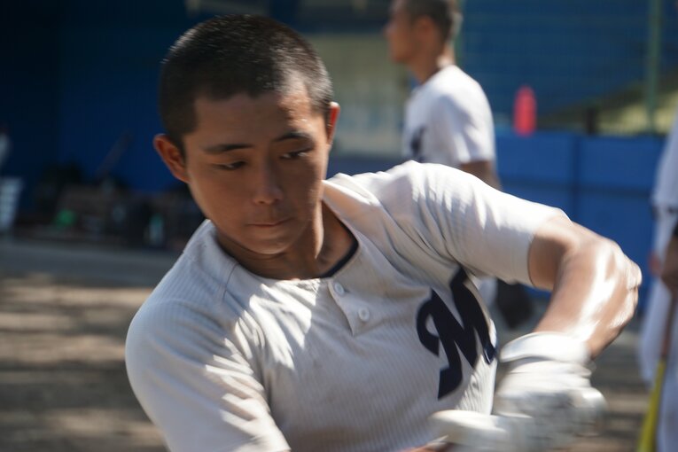 高知県須崎市の山奥にある明徳義塾の練習場　©Kei Nakamura