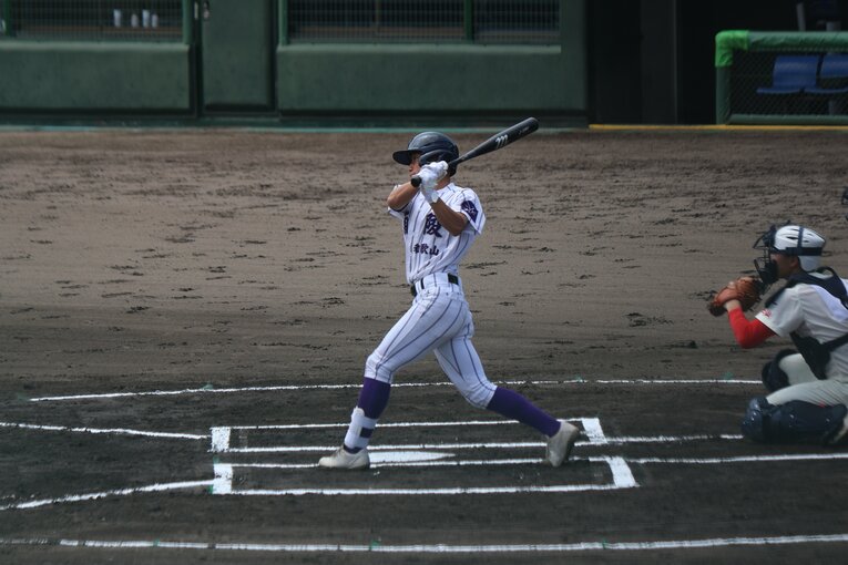 新生チームとして試合に臨んだ和歌山南陵高の選手　©Fumi Sawai