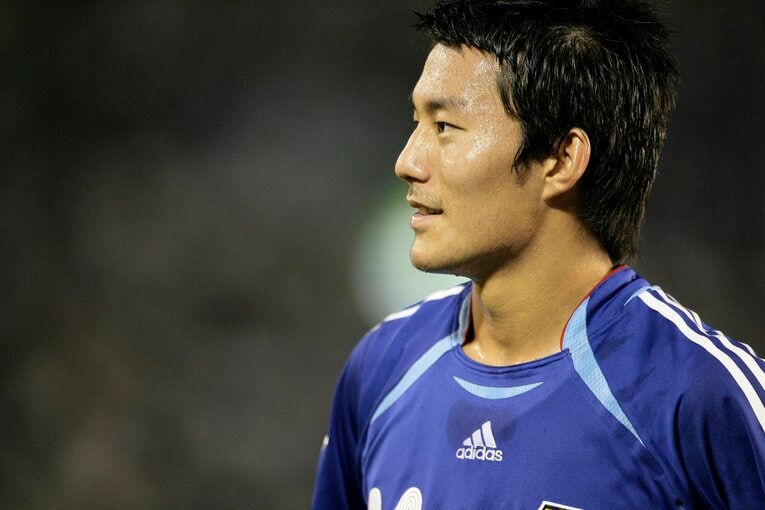 【五輪出場を逃した名手たち】北京五輪代表時代の家長昭博　©Sports Graphic Number