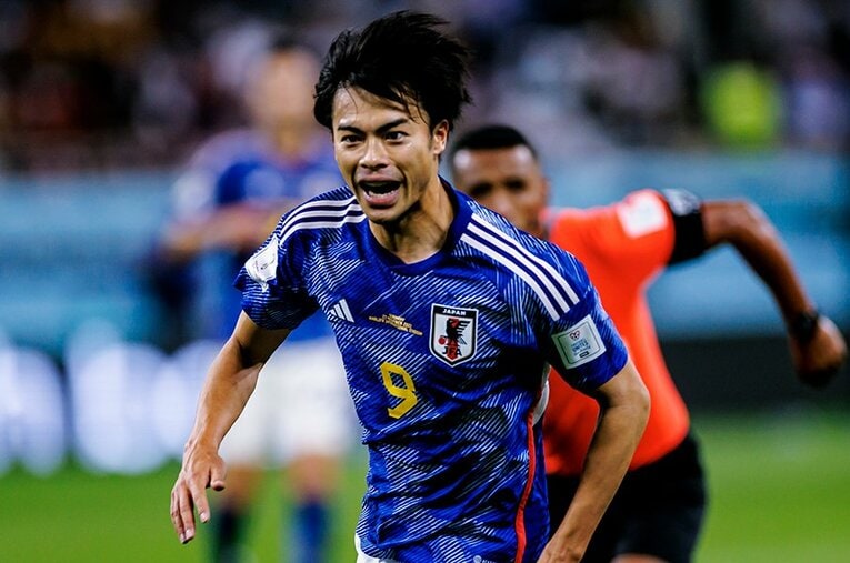 三笘薫　©Kiichi Matsumoto/JMPA