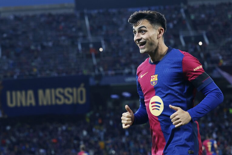 怪我から復調したペドリ　©Daisuke Nakashima