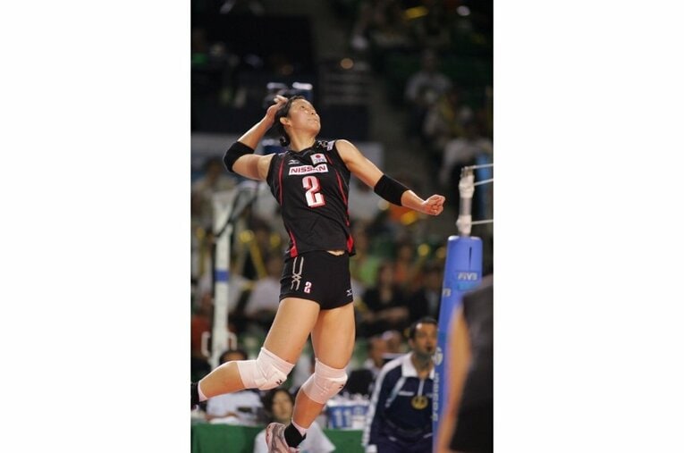 現役時代の大山加奈©JMPA