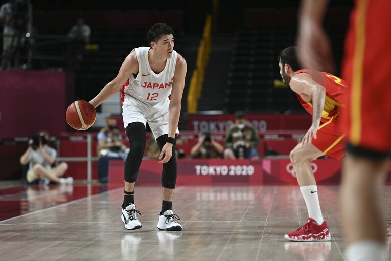 東京五輪に日本代表として出場した渡邊雄太　©JMPA