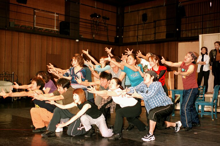 劇団四季のダンスレッスン　©Atsushi Hashimoto