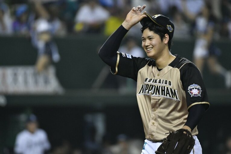 2016年の大谷翔平　©Sports Graphic Number