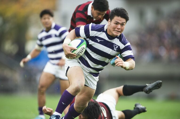 明治大・武井日向 ／ photograph by Yuki Suenaga