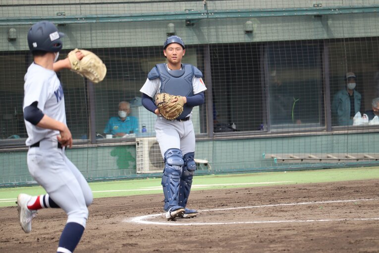栗山大成（横浜高校1年）　©Yuki Kashimoto