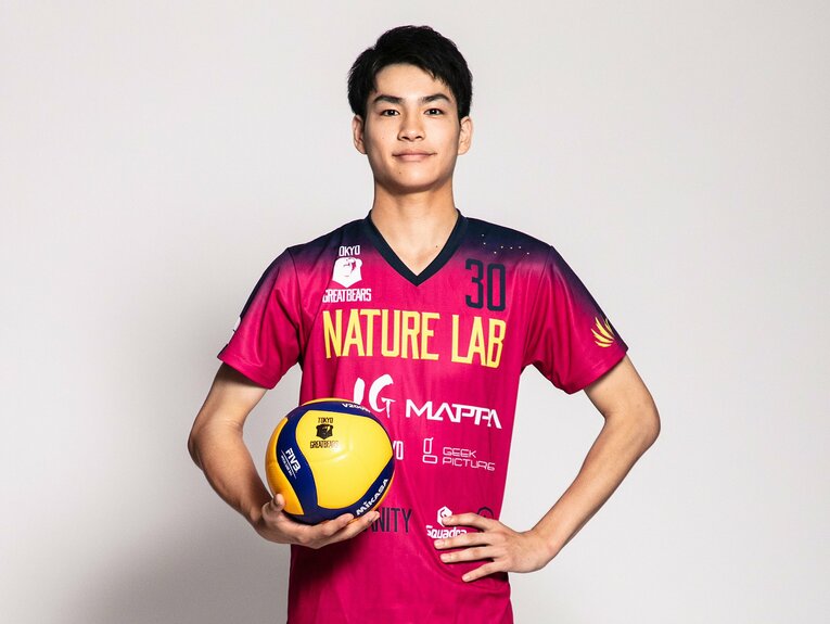 東京グレートベアーズに強化育成選手として入団した川野琢磨　©︎TOKYO GREATBEARS