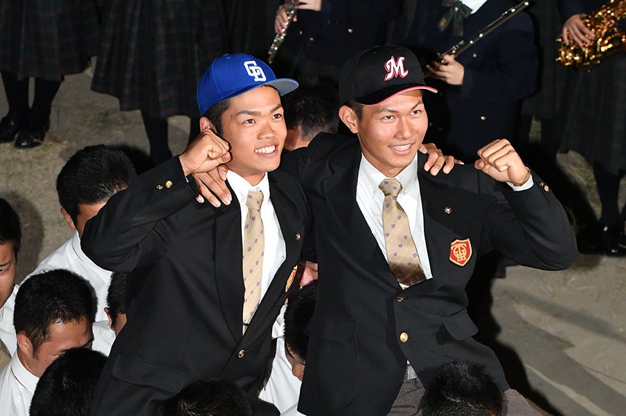 ドラフトくじ運はパが強い説は本当?過去11年のドラ1抽選を調べてみた。<Number Web> photograph by Hideki Sugiyama
