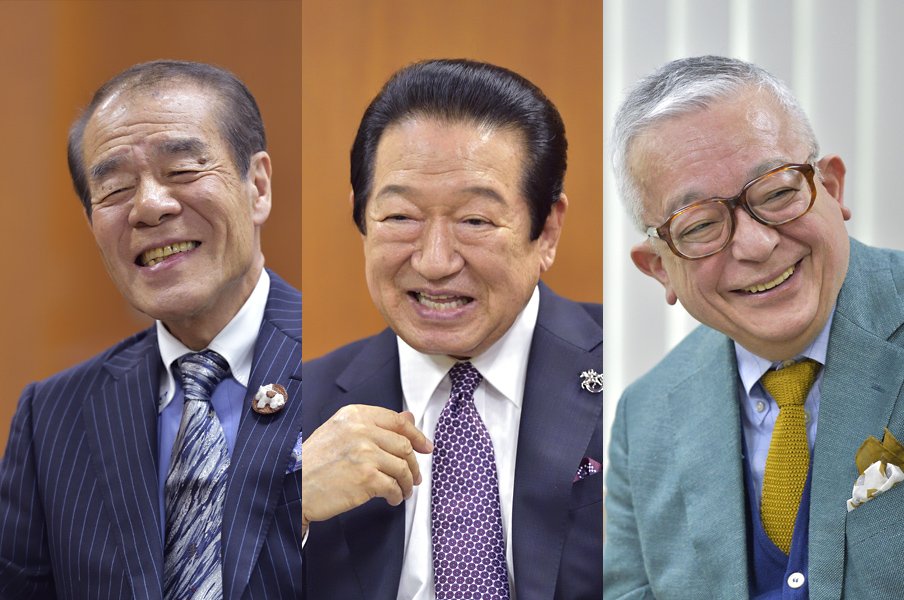 キンカメ勝利で、さんまさん土下座!?杉本×草野×井崎のダービー裏話。<Number Web> photograph by Takashi Shimizu