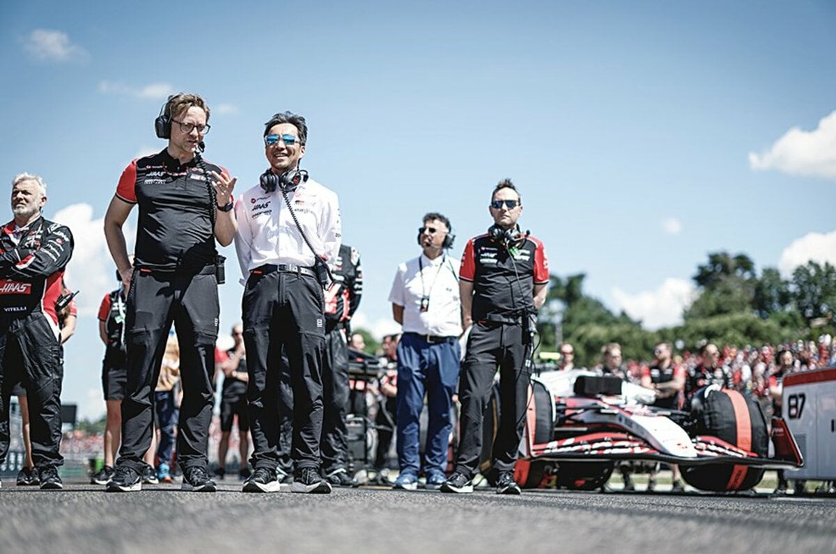 F1 非売品 ハース ポストカード 小松礼雄 非売品】2025 ハースF1 チーム代表 小松礼雄氏チーム