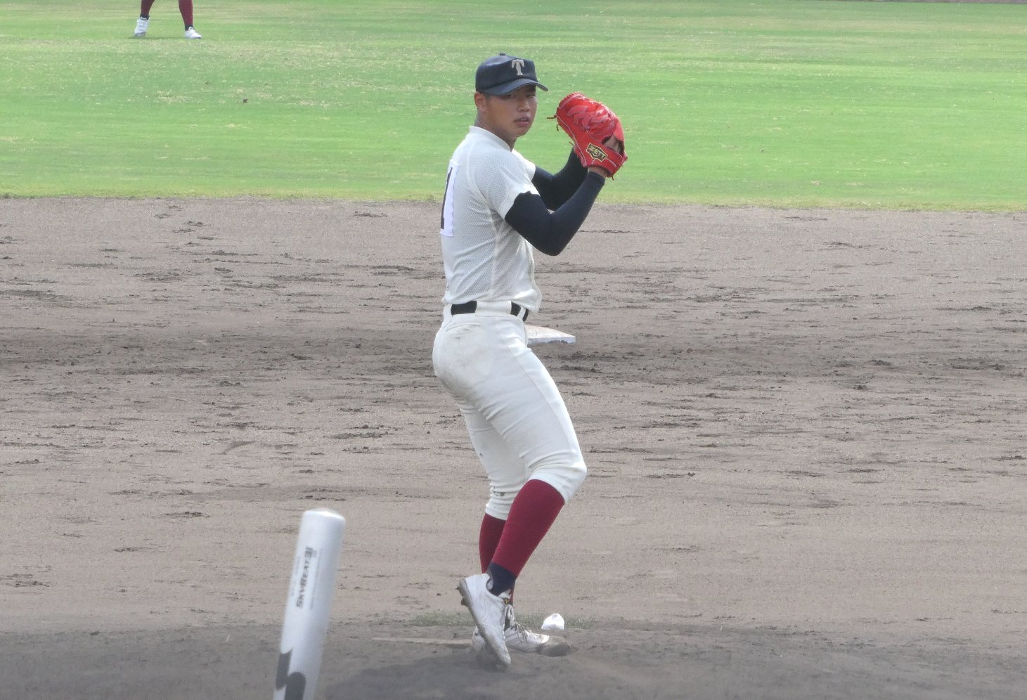 「背番号1」を取り戻した松浦慶斗。センバツの悔しい経験を力に変えて夏に挑む　©︎Noriko Yonemushi