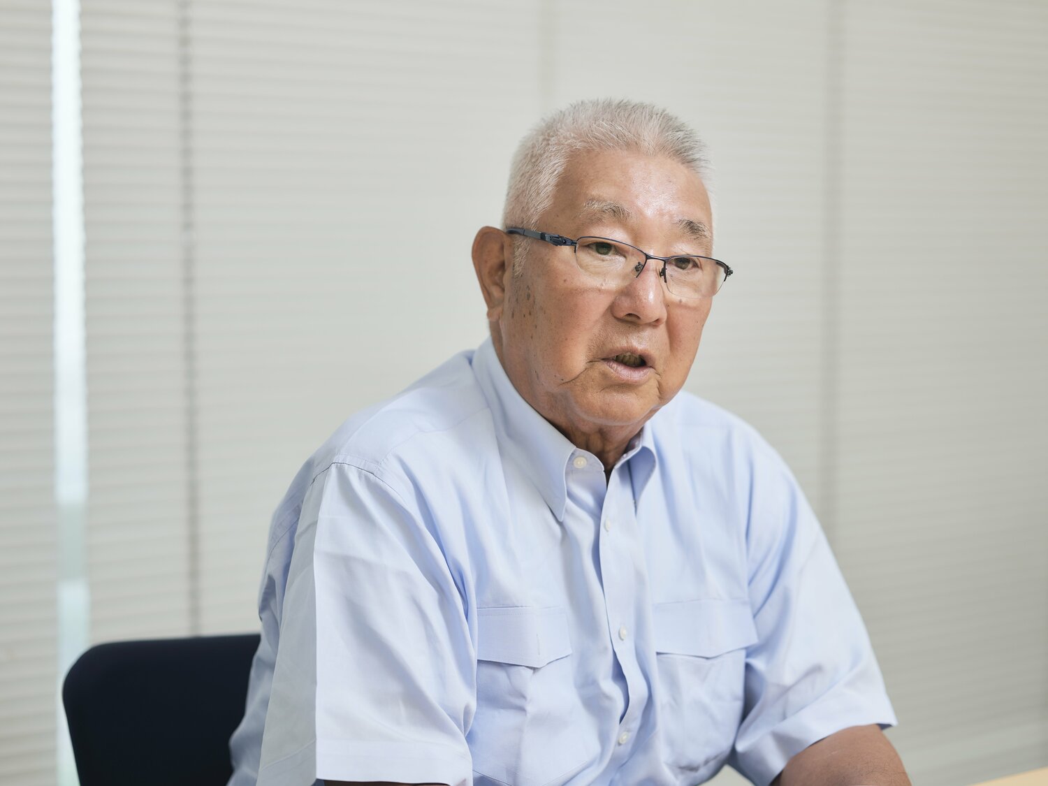 広岡達朗への「感謝」を口にした大矢明彦　©Yuki Suenaga