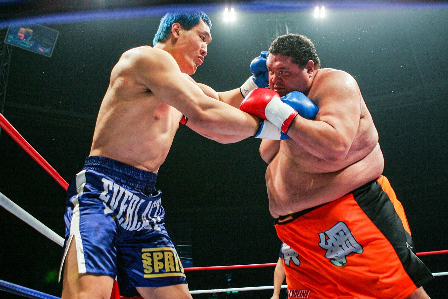 チェ・ホンマンとの“日韓横綱対決” ©Susumu Nagao