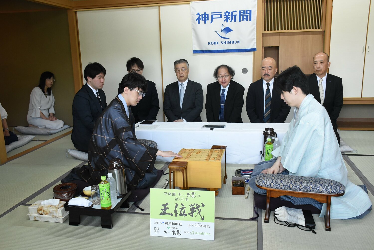王位戦第2局 ©日本将棋連盟