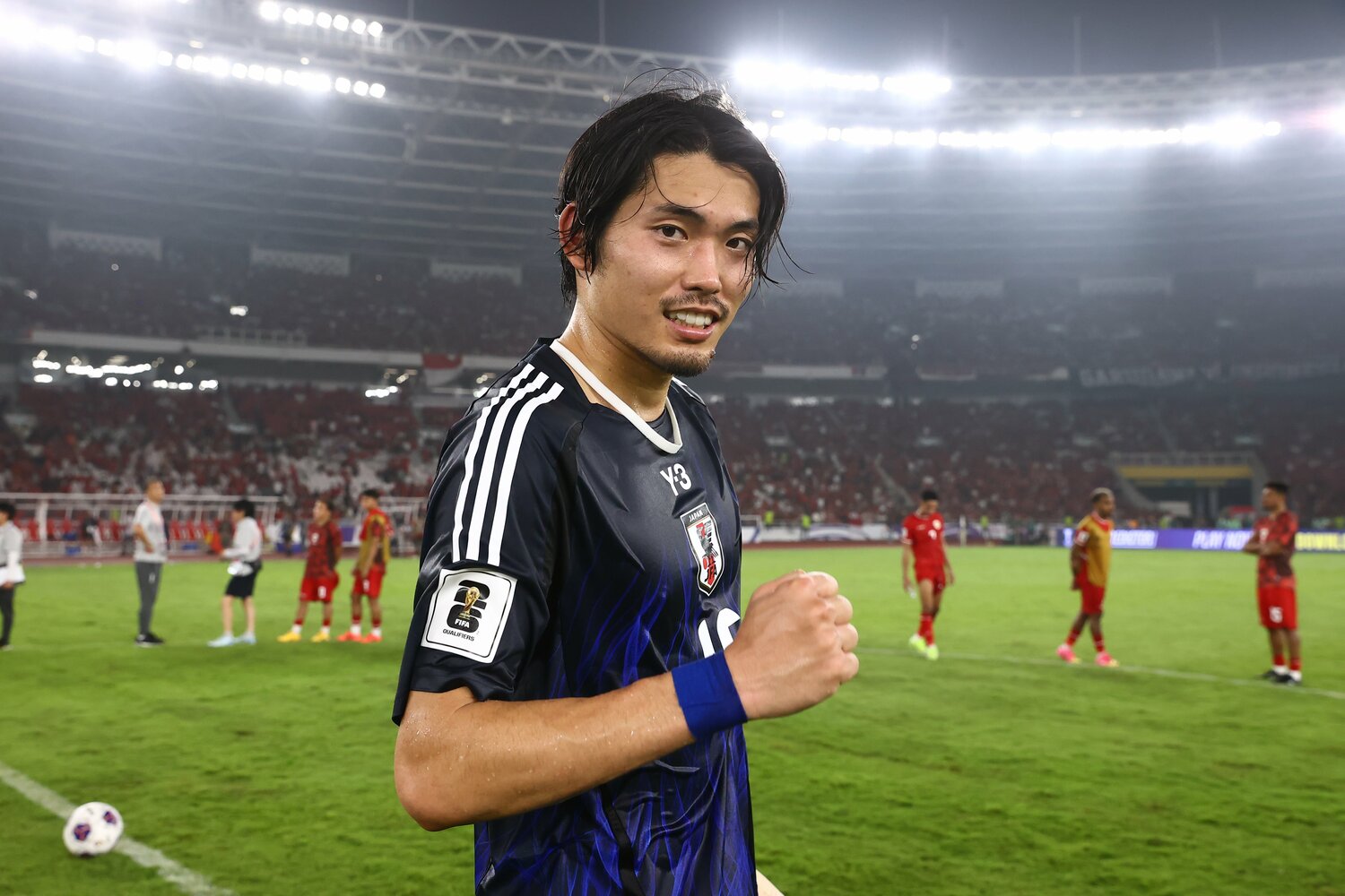 インドネシア戦後の町田　©JFA/AFLO