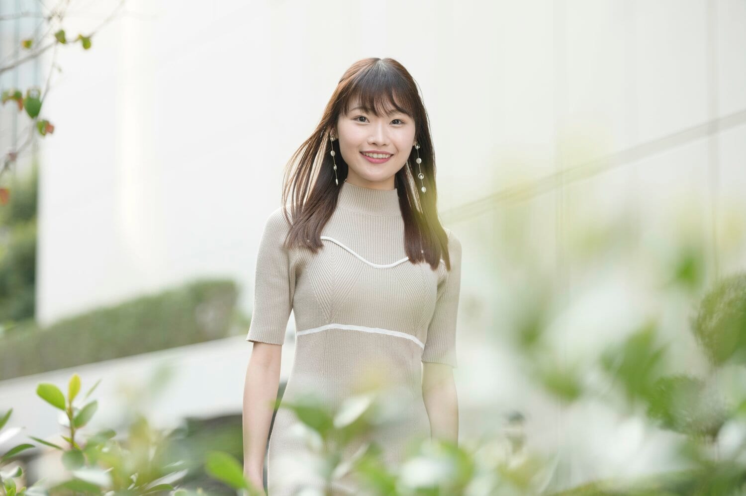 ラジオNIKKEIの藤原菜々花アナウンサー