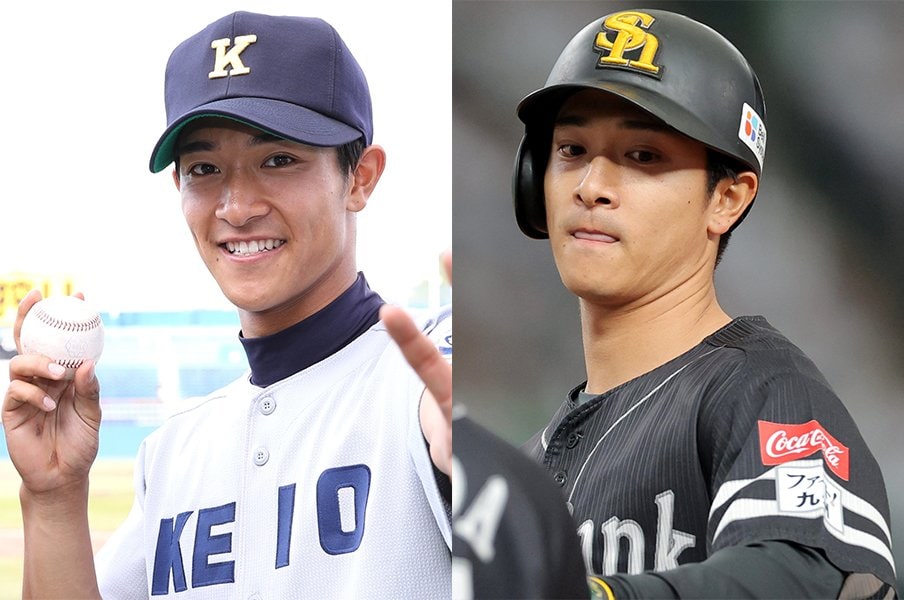「受験勉強がないのが大きいんです」“慶応義塾高→慶大”が気づけばプロ野球一大勢力に…“打率.349”パ首位打者の柳町達だけではない<Number Web> photograph by JIJI PRESS