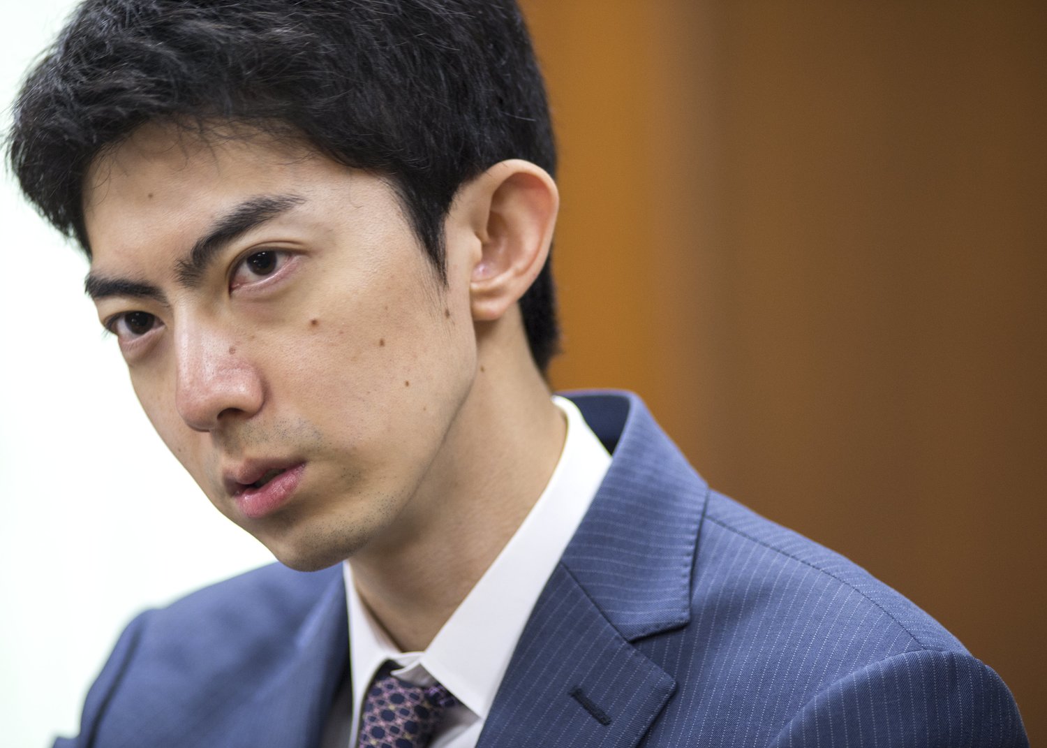 中村太地七段（2017年撮影）©BUNGEISHUNJU