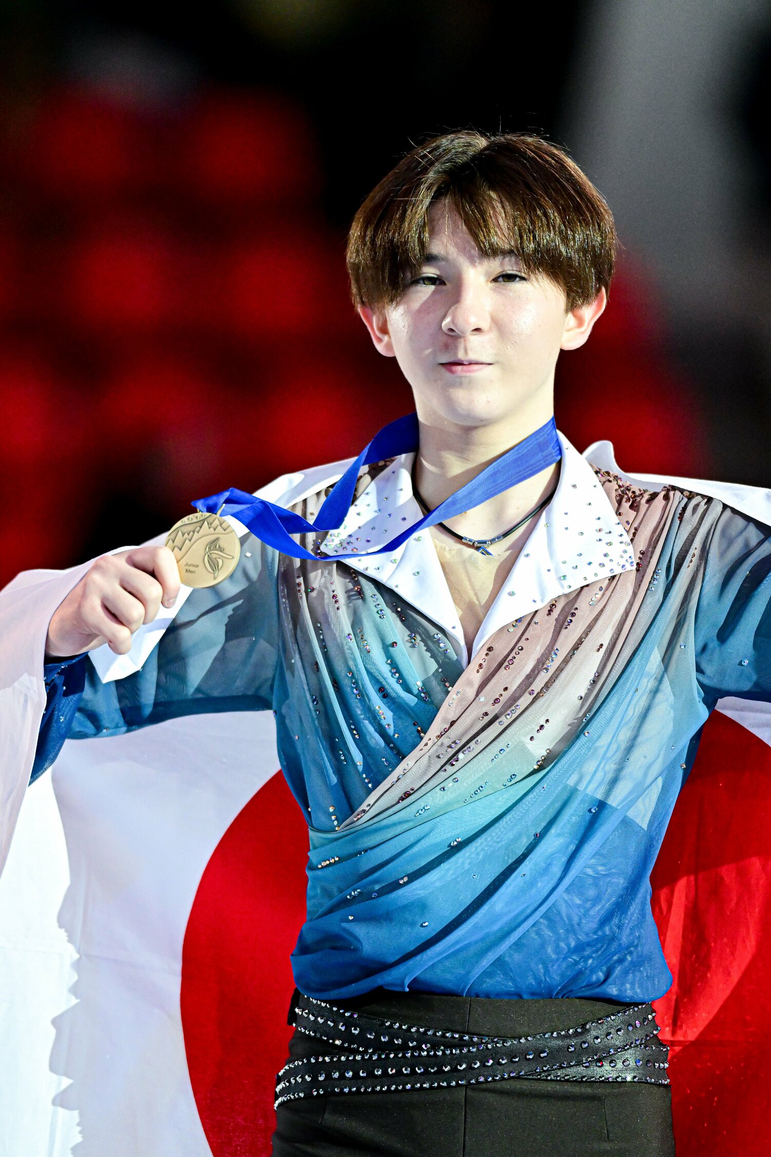 ジュニアGPファイナルでは銅メダルで「悔しい思いをした」という中田　©︎AFLO