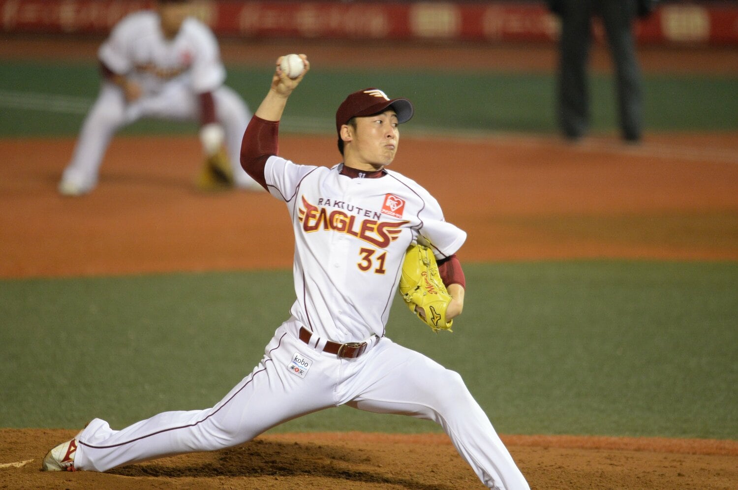 2013年の楽天イーグルス日本一に貢献した美馬 ©Naoya Sanuki