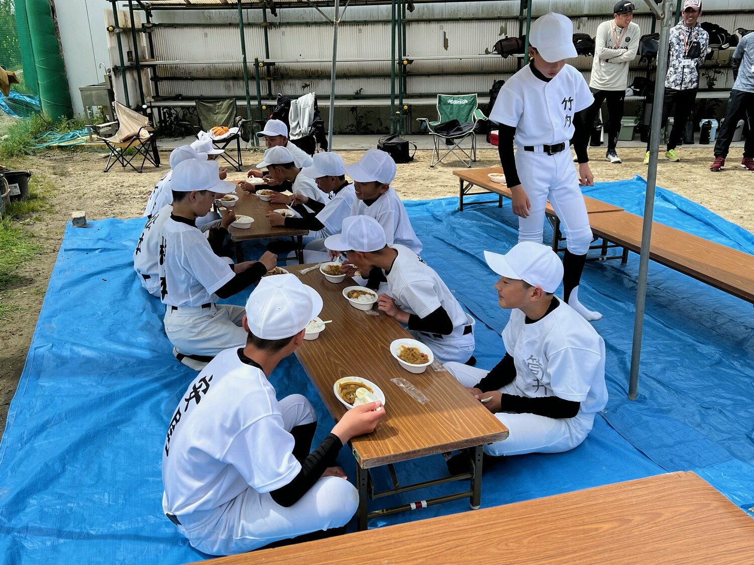 現在の生駒ボーイズのトレーニング風景 ©Takeshi Shimizu