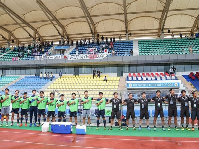 インドの劣悪環境を経験済の強み。U-16はピッチ内外でタフに「戦う」。＜Number Web＞ photograph by AFLO