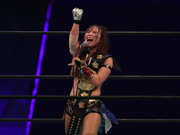 なぜ“2大王座”のあるスターダムにIWGP女子王座が必要だったのか? 初代王者KAIRIは「唯一無二のベルトに」「序列なんてない」<Number Web> photograph by Masashi Hara