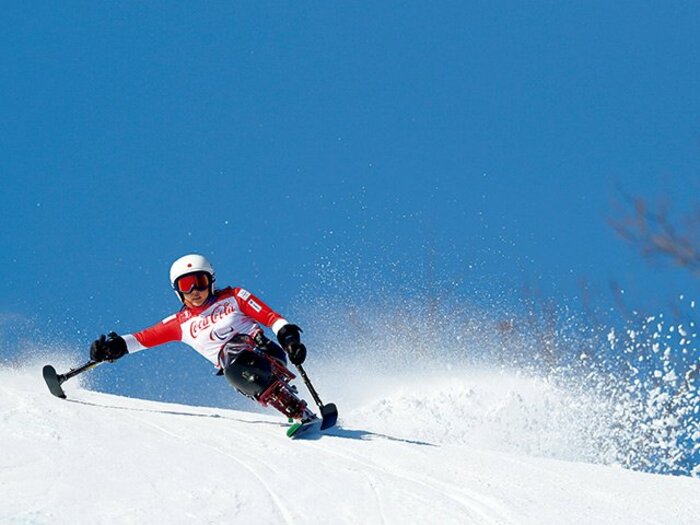 ＜平昌パラリンピック速報＞村岡桃佳「恐怖の中のレースだった」＜Number Web＞ photograph by AFLO
