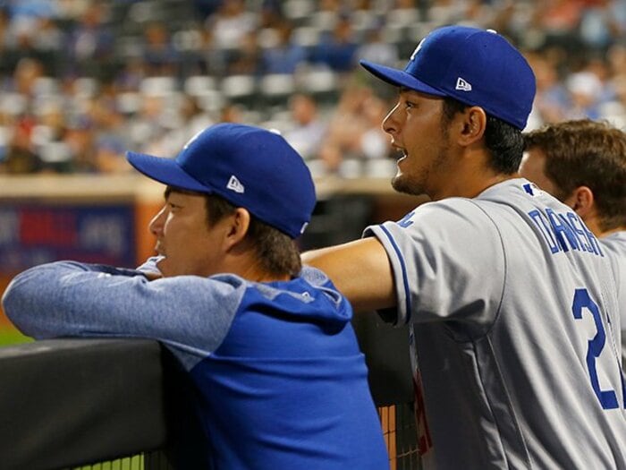 マカべッシュが語るダルビッシュ。東北高校野球部が1つになる日。<Number Web> photograph by Getty Images