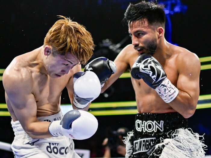 井上尚弥を“苦しめた敗者”カルデナスに新事実…じつは「井上のスパーリングパートナー候補」だった男は、なぜ怪物からダウンを奪えたか？＜Number Web＞ photograph by Hiroaki Yamaguchi