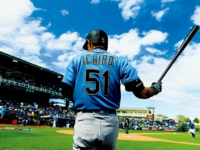 ＜28年目の開幕＞イチロー「ふたたび、戦いの場へ」＜Number Web＞ photograph by Naoya Sanuki