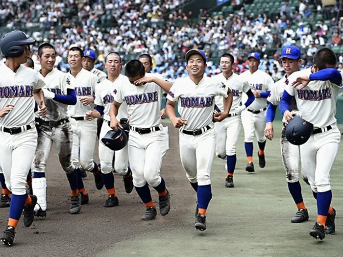 誉バッテリーを襲った甲子園の魔物。2つのデッドボールで崩れた生命線。<Number Web> photograph by Kyodo News