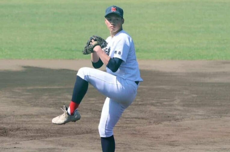 今年の春大会から実戦に復帰／野辺地高校野球部提供
