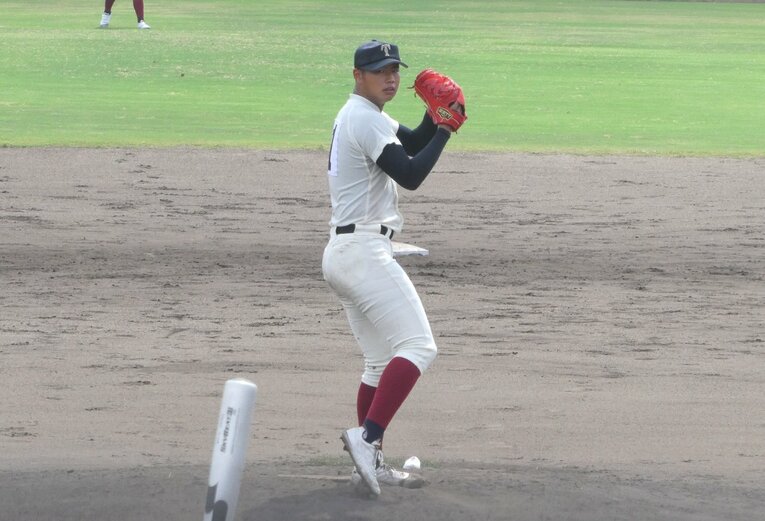 「背番号1」を取り戻した松浦慶斗。センバツの悔しい経験を力に変えて夏に挑む　©︎Noriko Yonemushi