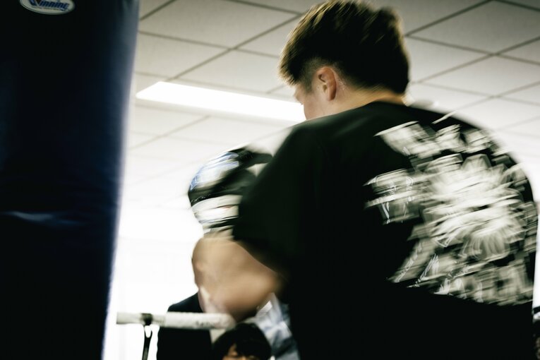 井上尚弥 公開練習　©︎Kiichi Matsumoto