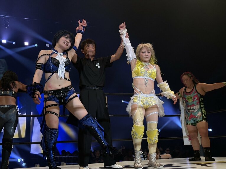 試合はなつぽいが岩田から逆転の3カウント