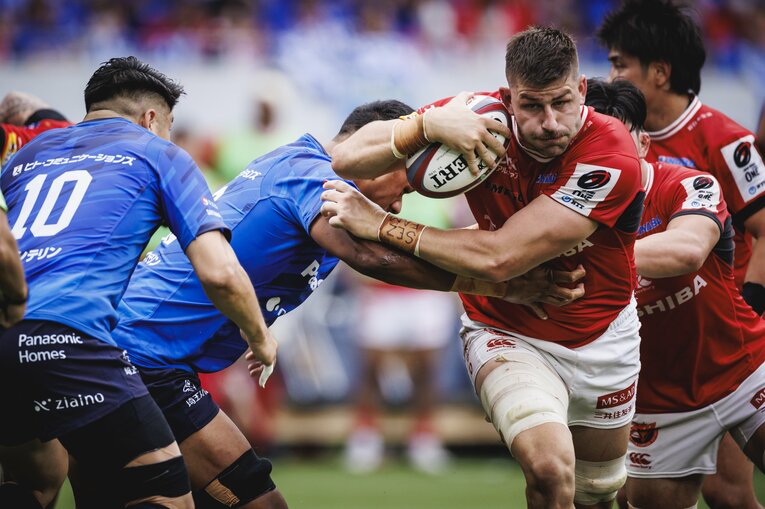 ジェイコブ・ピアス（東芝ブレイブルーパス東京）©︎Kiichi Matsumoto