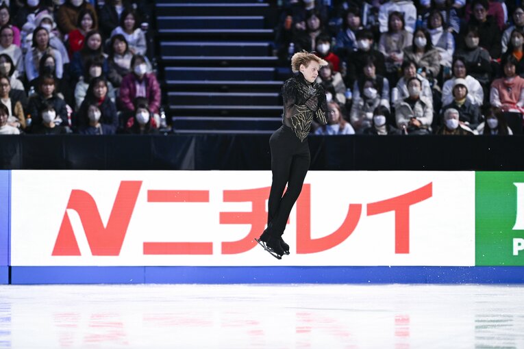 GPファイナルで圧巻の優勝を果たしたイリア・マリニン　©Asami Enomoto