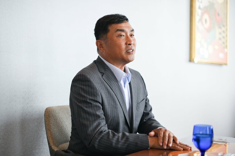 30年以上にわたるプロ生活を振り返ってくれた山本さん　©Nanae Suzuki