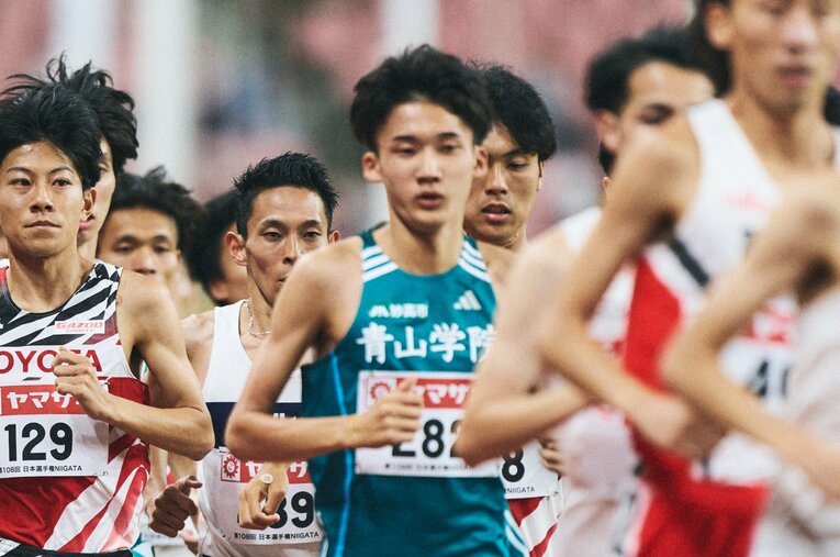 昨年6月の日本選手権では5000mに出場したものの28位と惨敗　©︎Yuki Suenaga