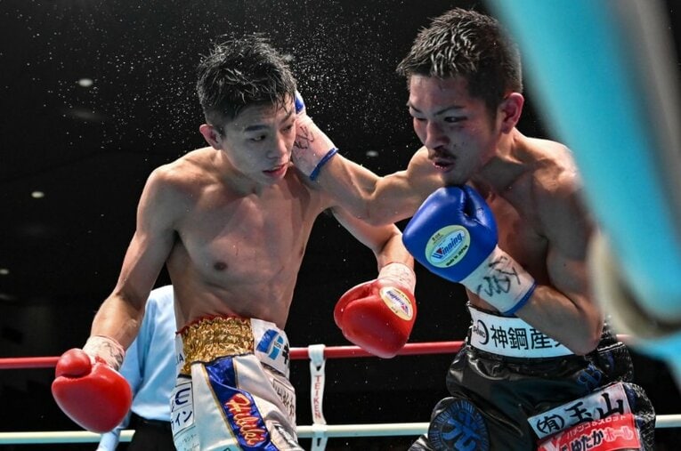 試合中には気づかなかったもの、体には深いダメージが刻まれていた　©Hiroaki Finito Yamaguchi